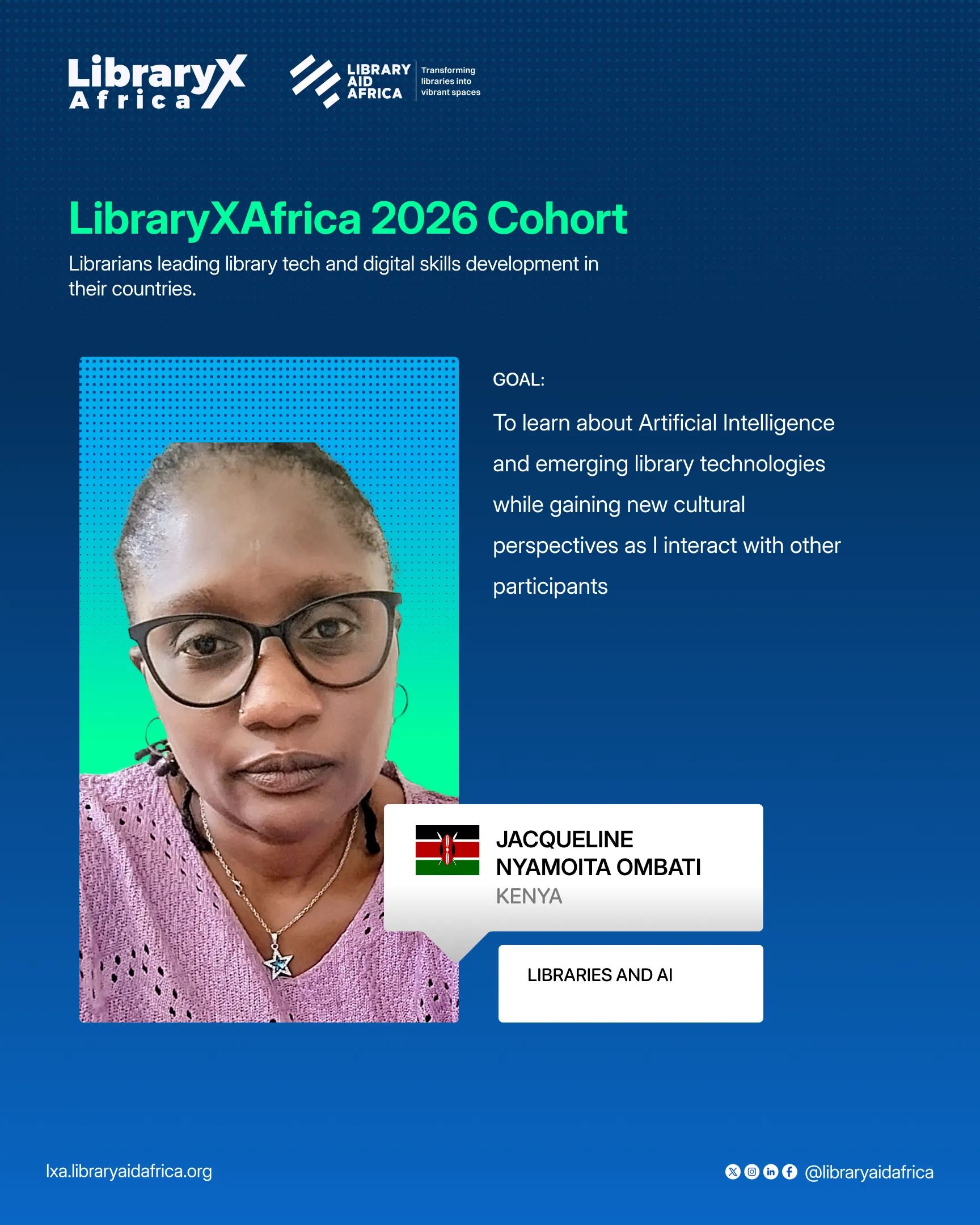 Jacqueline Nyamoita Ombati — Kenya, Libraries and AI