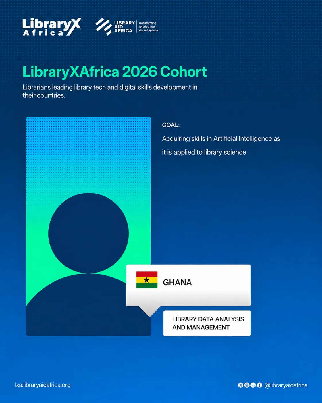 LibraryXAfrica 2026 Cohort participant — Ghana, Library Data Analysis & Management