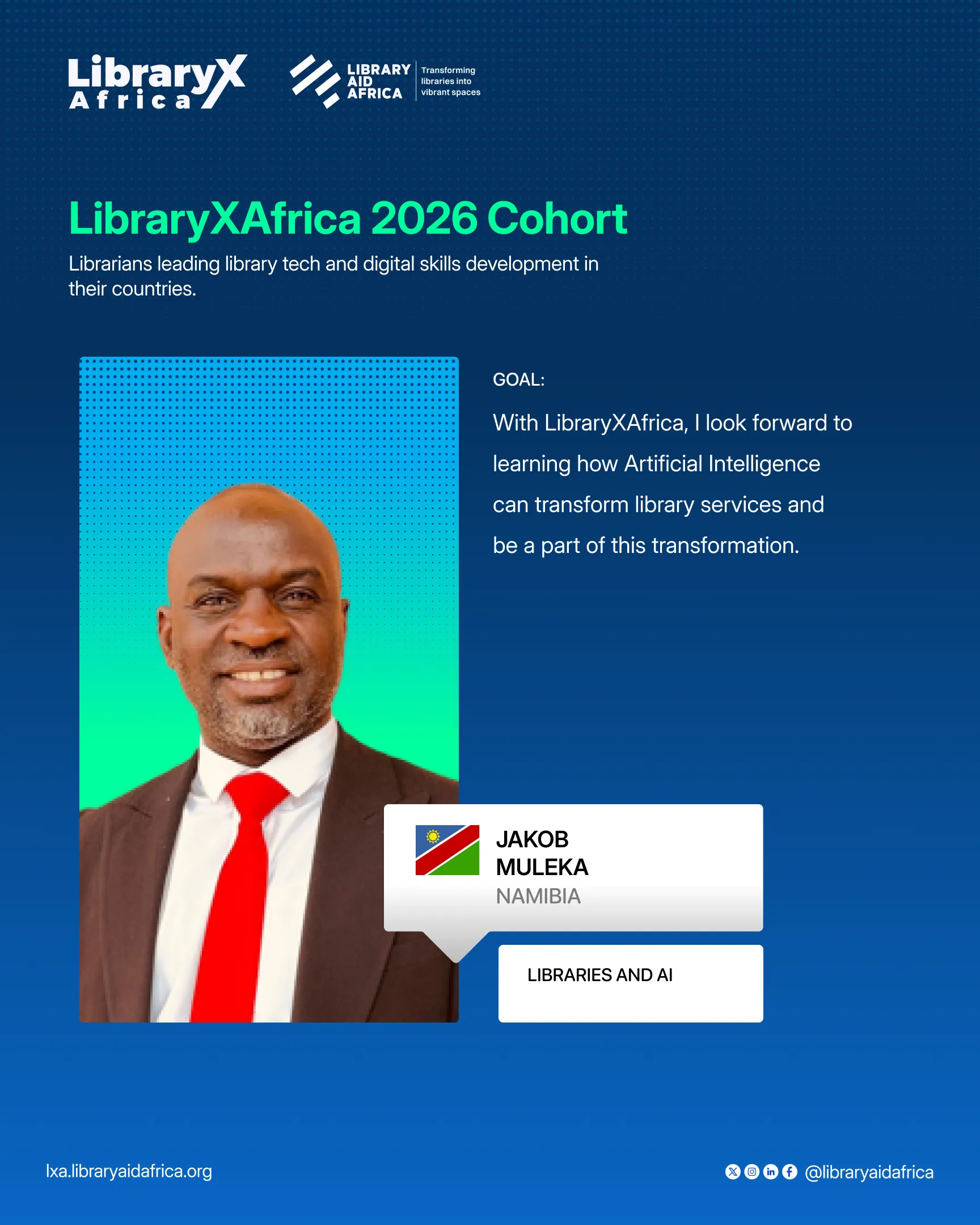 Jakob Muleka — Namibia, Libraries and AI